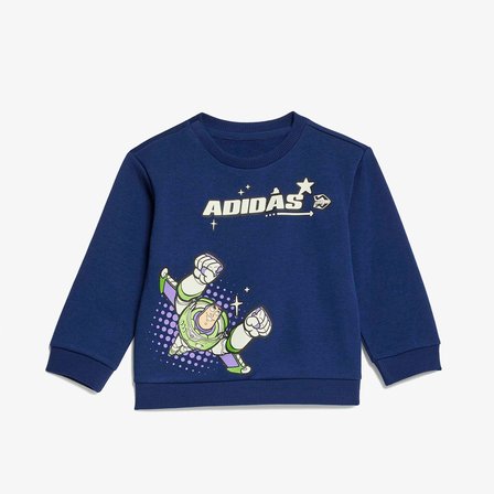 Adidas İ Disney Jog Çocuk Mavi Eşofman Takımı