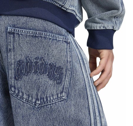 KQ8853-E adidas Jeans Erkek Pantolon Mavi