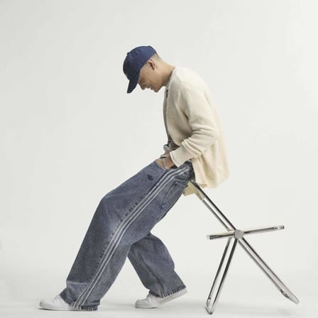 adidas KQ8853 JEANS Erkek Pantolon