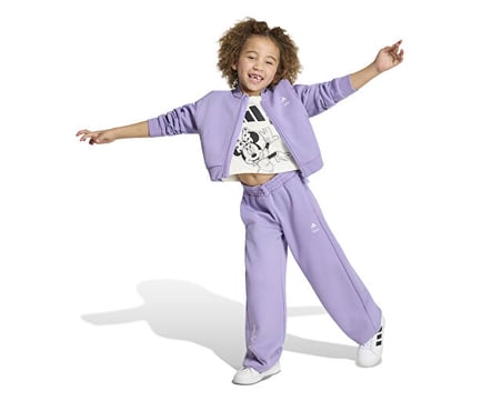 Adidas LG DISNEY MINNIE MOUSE TT Çocuk Günlük Ceket KG6142 Mor