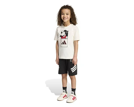 Adidas LK DISNEY MICKEY MOUSE T SET Çocuk Günlük Eşofman Takımı KG6128 Beyaz