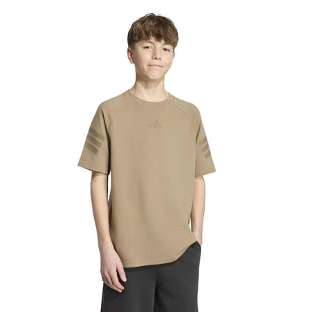 KR4064-C adidas J Fı 3S  Tee Çocuk T-Shirt Bej