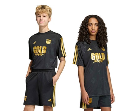 Adidas J FORTNITE MIDAS JSY Çocuk Futbol Forması KG0864 Siyah