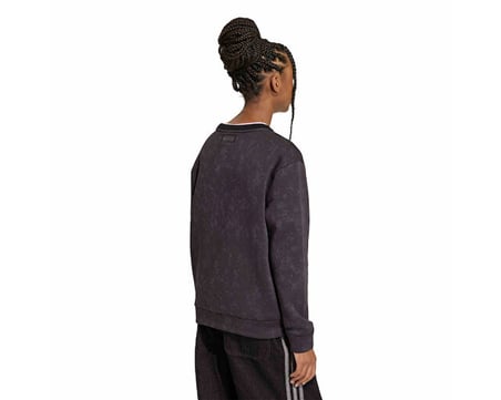 Adidas GFX CRW Çocuk Günlük Sweatshirt KQ6084 Siyah