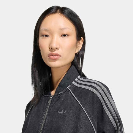 Adidas Superstar Track Os D Kadın Siyah Ceket
