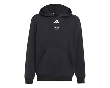 Adidas J MARVEL SPIDER-MAN HD Çocuk Günlük Sweatshirt KG6130 Siyah