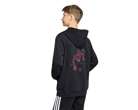 Adidas J MARVEL SPIDER-MAN HD Çocuk Günlük Sweatshirt KG6130 Siyah