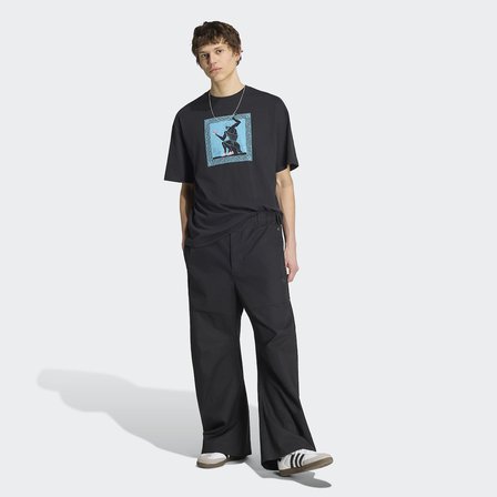 Adidas Sneaker God Erkek Siyah T-Shirt