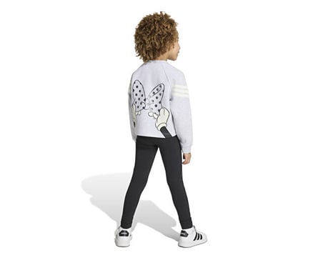 Adidas LG DISNEY MINNIE MOUSE JOG Çocuk Günlük Eşofman Takımı KG6143 Gri