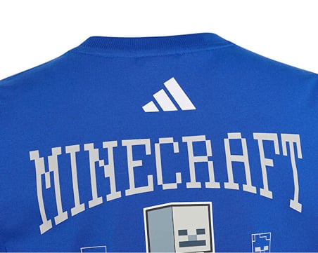Adidas J MINECRAFT TEE Çocuk Günlük Tişört KH3201 Mavi