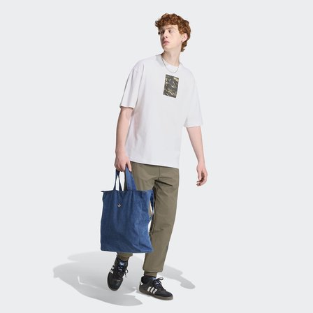 Adidas Camo Tongue Erkek Beyaz T-Shirt