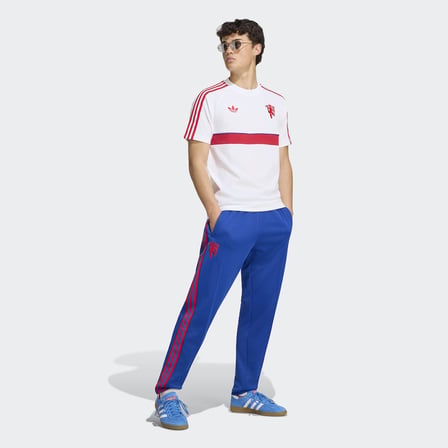 adidas Manchester United Originals Erkek Beyaz T-Shirt