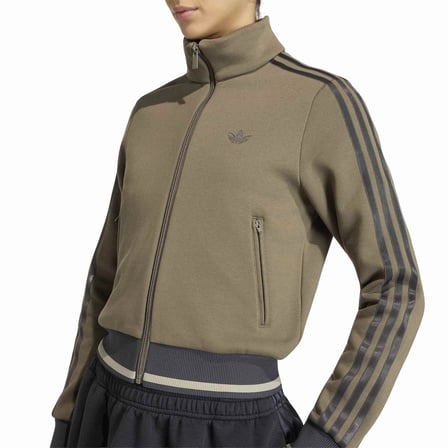 KS7353-K adidas Rıb Fb Tt Kadın Ceket Kahve