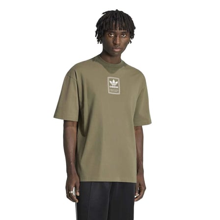 adidas ELEVATED GFX TE Yeşil Erkek Tişört KW4406
