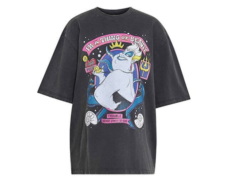 Adidas DISNEY VILLAINS TEE Kadın Günlük Tişört KS4184 Siyah