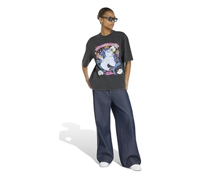 Adidas DISNEY VILLAINS TEE Kadın Günlük Tişört KS4184 Siyah