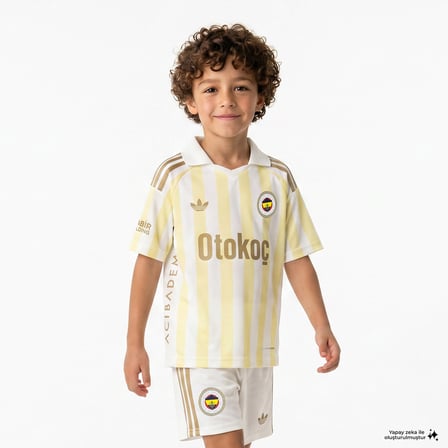 adidas fenerbahçe 2026/2027 deplasman takım çocuk sarı forması