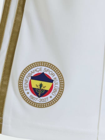 Fenerbahçe 2026/2027 Yeni Sezon Beyaz Şort Junior