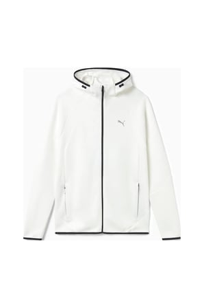 EVOSTRIPE FZ Hoodie DK White Erkek Beyaz Hoodie