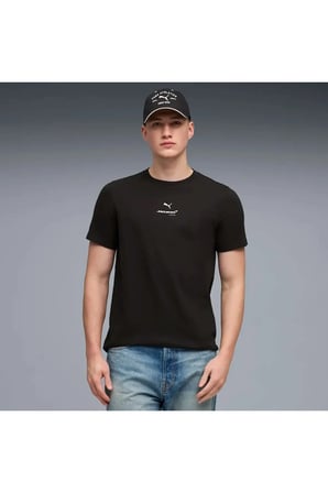 McLaren Small Logo Tee Siyah Erkek T-Shirt