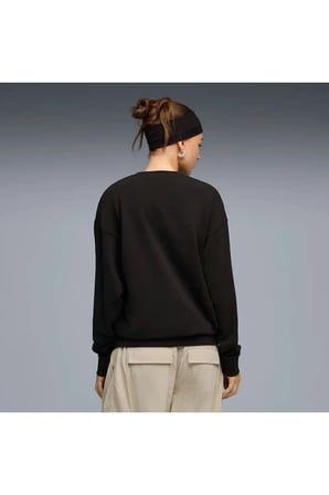ESS ELEVATED Comfort Crew TR Siyah Kadın T-Shirt