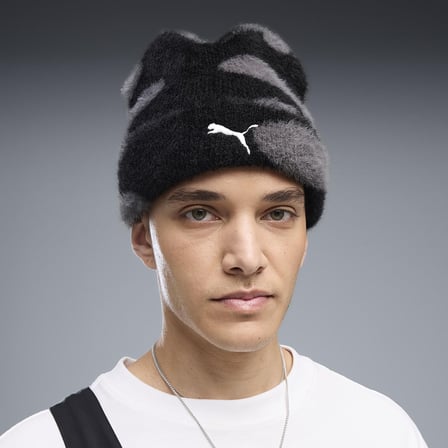 Brushed Aop Mid Crown Unisex Siyah Günlük Stil Bere 02736001 