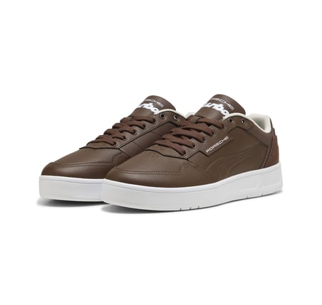 309094-03 Puma Pl Court Classic Lux Erkek Spor Ayakkabı Kahve