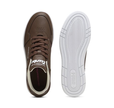 309094-03 Puma Pl Court Classic Lux Erkek Spor Ayakkabı Kahve