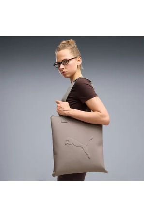 PUMA BUZZ Tote Kahverengi Kadın Omuz Çantası 09115720