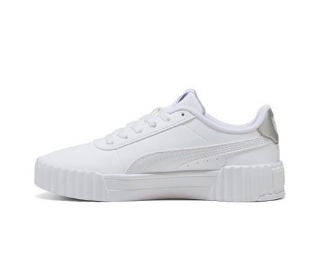 Puma CARINA 3.0 CHARM JR (GS) Genç Günlük Ayakkabı 40773301 Beyaz
