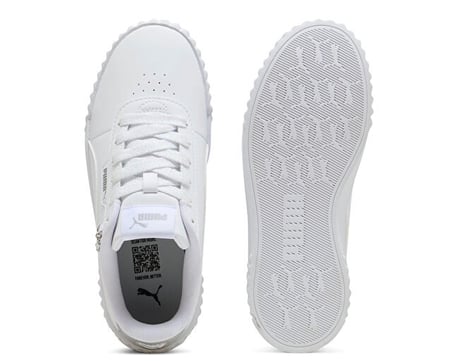 Puma CARINA 3.0 CHARM JR (GS) Genç Günlük Ayakkabı 40773301 Beyaz