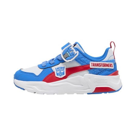 409105-01 Puma Trinity 2Lt Transformers Ac Ps Çocuk Spor Ayakkabı Beyaz