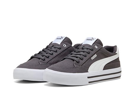 Puma COURT CLASSIC VULC FS Erkek Günlük Ayakkabı 39635339 Gri