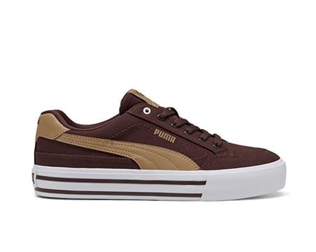 Puma COURT CLASSIC VULC FS Erkek Günlük Ayakkabı 39635341 Kahverengi