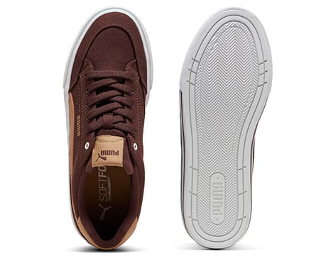 Puma COURT CLASSIC VULC FS Erkek Günlük Ayakkabı 39635341 Kahverengi