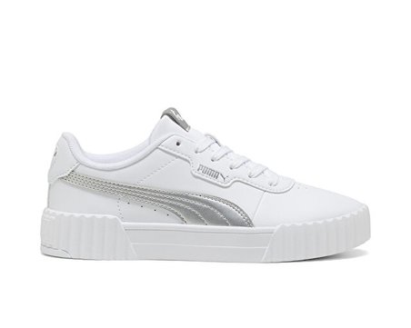 Puma CARINA 3.0 METALLIC GLAM Unisex Günlük Ayakkabı 40825502 Beyaz