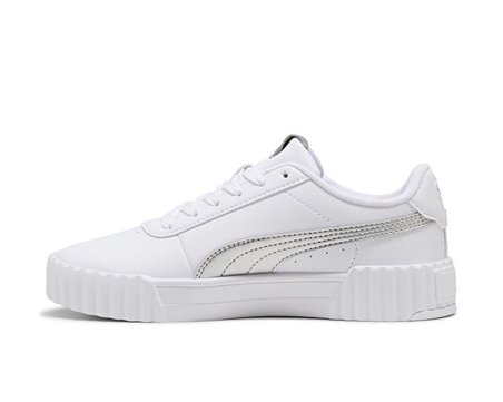Puma CARINA 3.0 METALLIC GLAM Unisex Günlük Ayakkabı 40825502 Beyaz