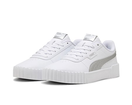 Puma CARINA 3.0 METALLIC GLAM Unisex Günlük Ayakkabı 40825502 Beyaz