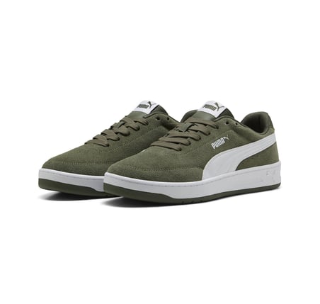 402680-08 Puma Court Classic Clean Sd Erkek Spor Ayakkabı Yeşil