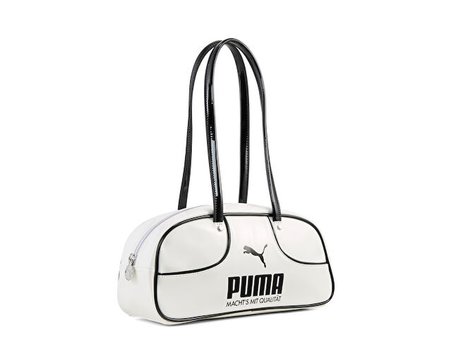 Puma PUMA 1976 FLUTE GRIP BAG Omuz Çantası 09286402 Beyaz