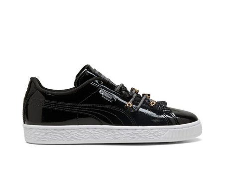 Puma SUEDE BLOOM PATENT WNS Kadın Günlük Ayakkabı 40900102 Siyah