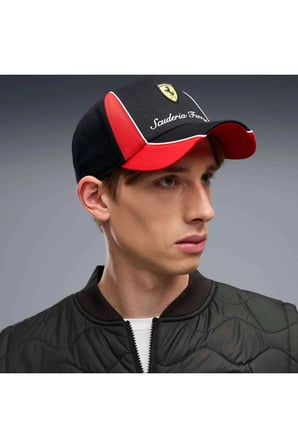 FERRARI LIFESTYLE BB Cap Siyah Erkek Şapka