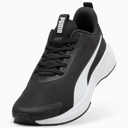 Puma Flyer Lite 4 313499-01 Siyah-Beyaz Erkek Günlük Sneaker