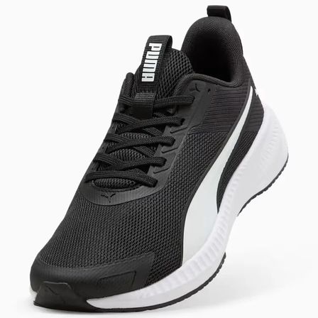 Puma Flyer Lite 4 313499-01 Siyah-Beyaz Erkek Günlük Sneaker