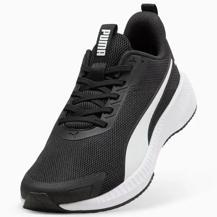 Puma Flyer Lite 4 313499-01 Siyah-Beyaz Erkek Günlük Sneaker
