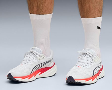 Puma VELOCITY NITRO 5 Erkek Koşu Ayakkabısı 31294405 Beyaz