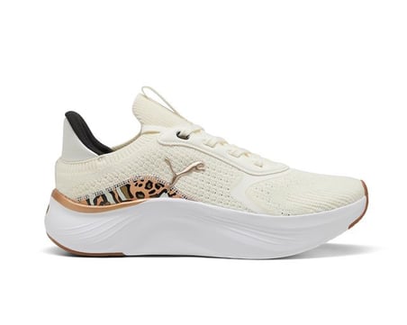 Puma SOFTRIDE MAYVE 2 ANIMAL WNS Kadın Koşu Ayakkabısı 31408902 Beyaz