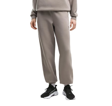 527503-81 Puma W Cloudspun Jogger Kadın Eşofman Altı Gri