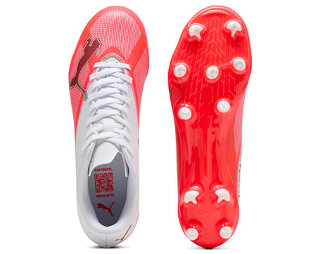 Puma ULTRA 7 PLAY FG/AG Erkek Çoklu Çim Zemin Kramponu 10914601 Kırmızı