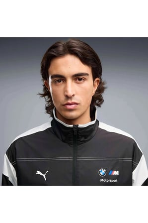BMW MMS MT7 Woven Jacket Siyah Erkek Ceket